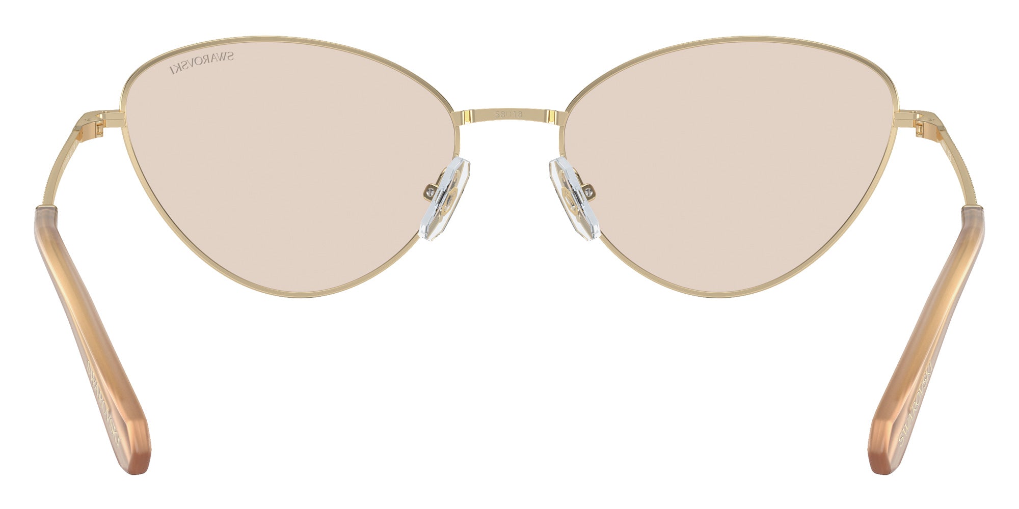 Swarovski SK7014 4013M4 58 - Pale Gold / Brown Photo #id:sk70144013m4_s:104115