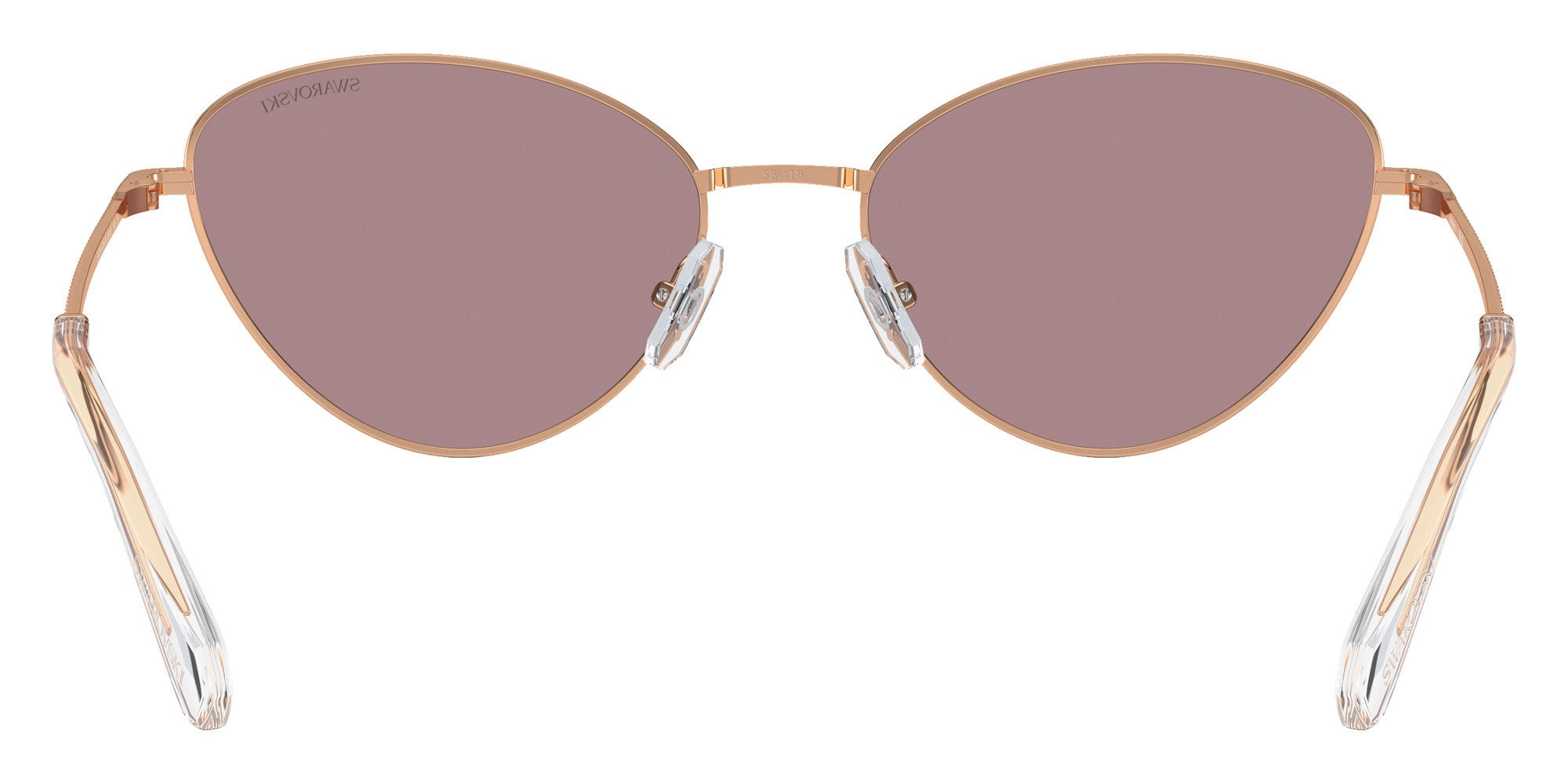 Swarovski SK7014 40147N 58 - Rose Gold / Light Purple Brown #id:sk701440147n_s:106115