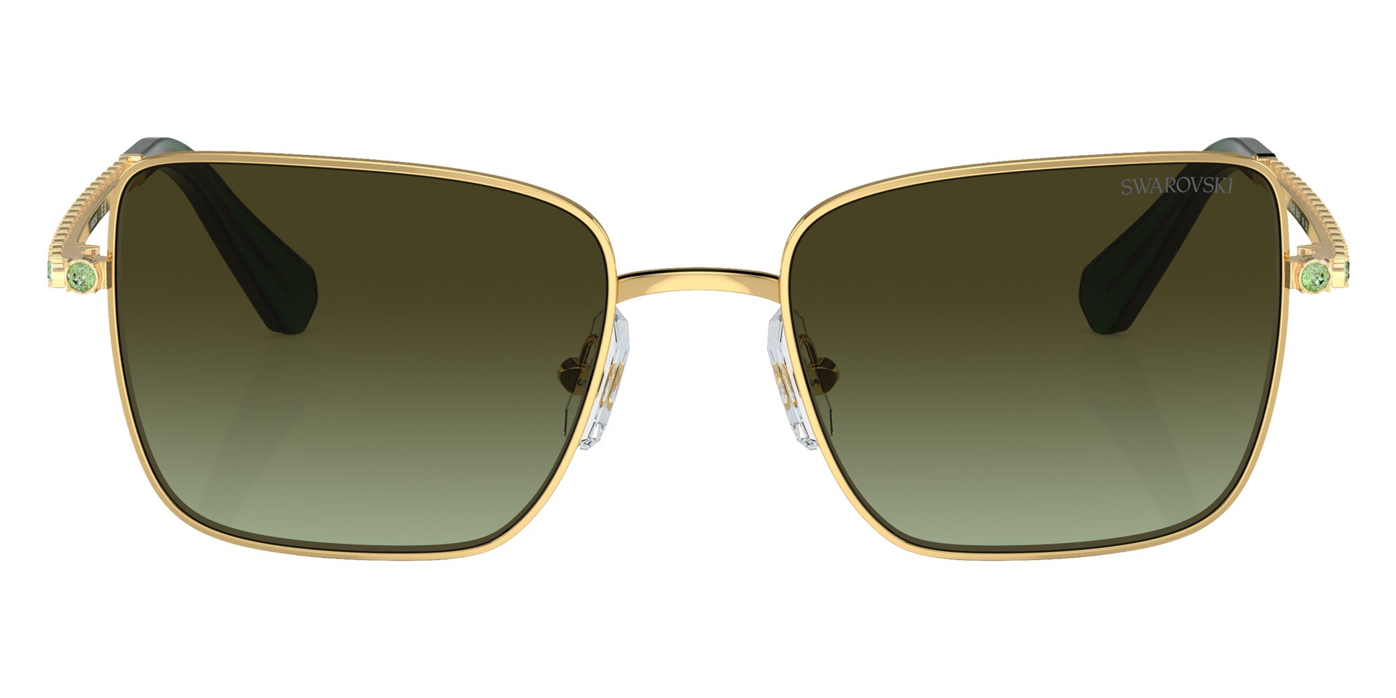 Swarovski SK7015 4004E8 53 - Gold / Green Gradient Brown #id:sk70154004e8_s:104100
