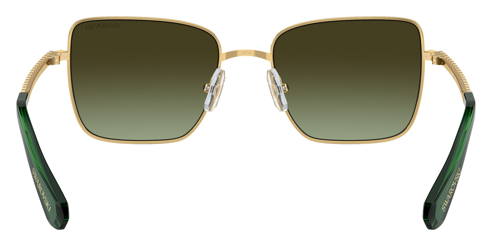Swarovski SK7015 4004E8 53 - Gold / Green Gradient Brown #id:sk70154004e8_s:104115