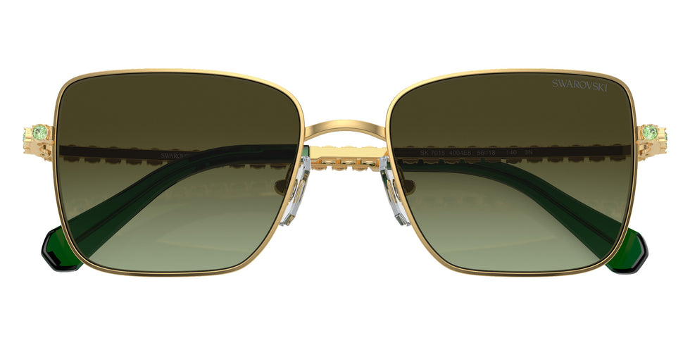 Swarovski SK7015 4004E8 53 - Gold / Green Gradient Brown #id:sk70154004e8_s:104120