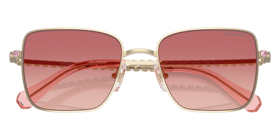 Swarovski SK7015 4013A5 53 - Pale Gold / Pink Gradient Red #id:sk70154013a5_s:114120