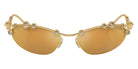 Swarovski SK7016 40047P 56 - Gold / Brown Mirrored Gold #id:sk701640047p_s:100100