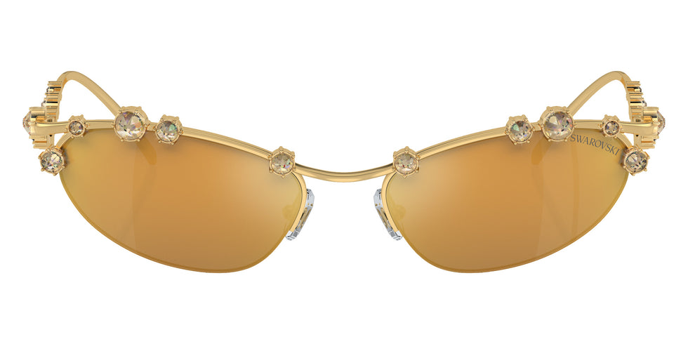 Swarovski SK7016 40047P 56 - Gold / Brown Mirrored Gold #id:sk701640047p_s:100100