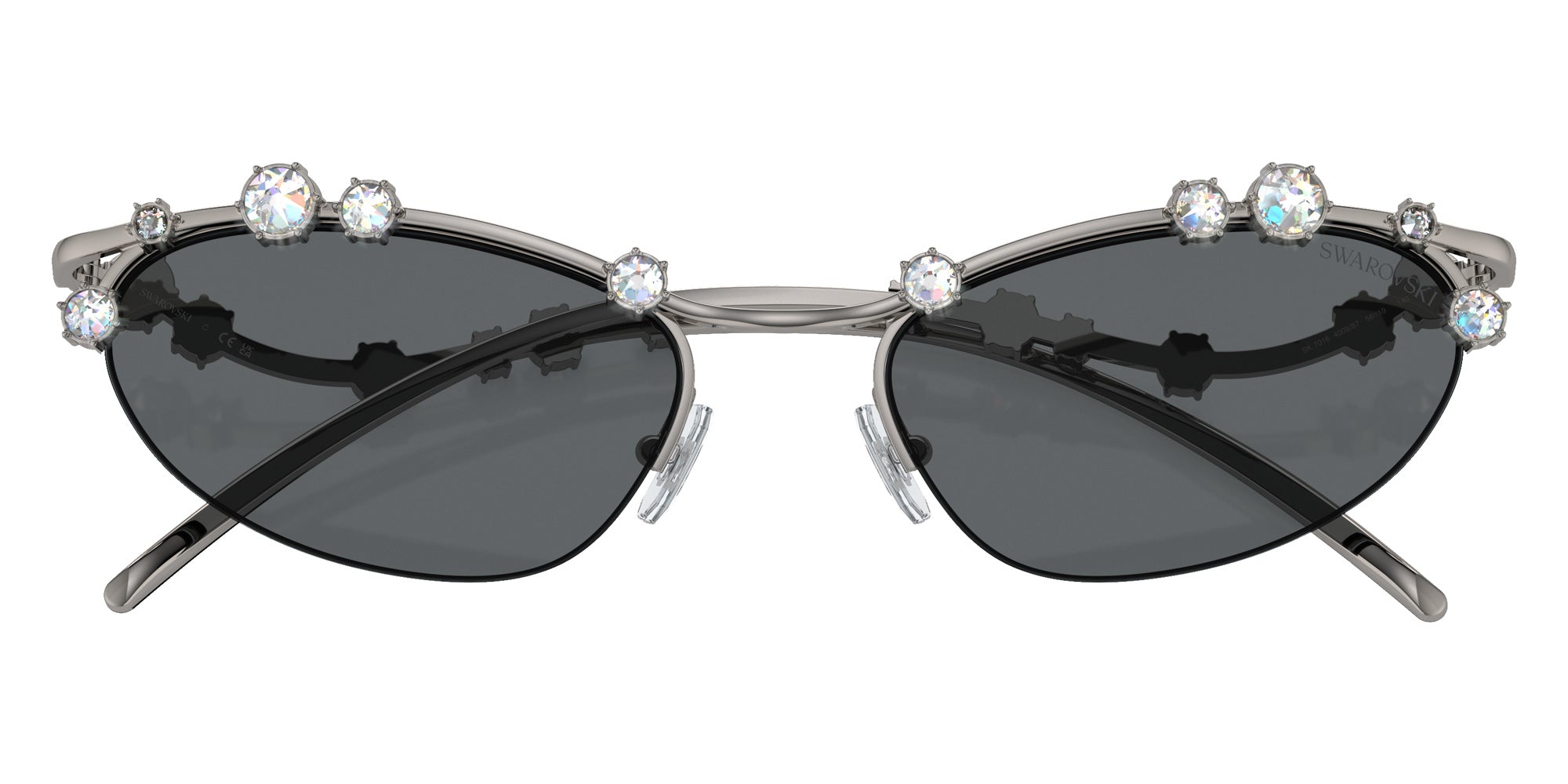 Swarovski SK7016 400987 56 - Gunmetal / Dark Gray #id:sk7016400987_s:104120