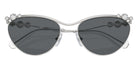 Swarovski SK7017 400187 58 - Silver / Dark Gray #id:sk7017400187_s:100120
