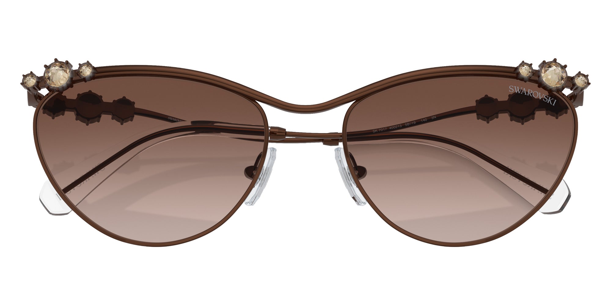 Swarovski SK7017 400213 58 - Brown / Brown Gradient #id:sk7017400213_s:102120