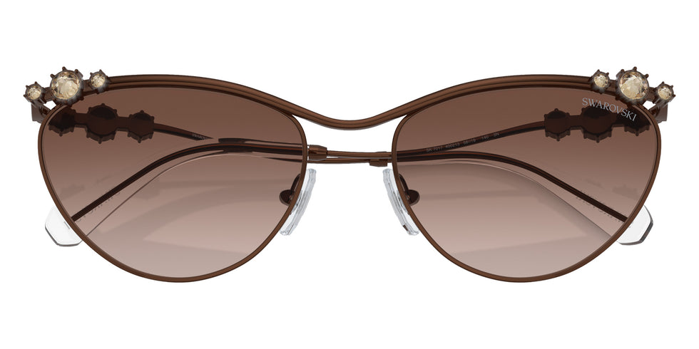 Swarovski SK7017 400213 58 - Brown / Brown Gradient #id:sk7017400213_s:102120