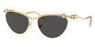 Swarovski SK7017 400487 58 - Gold / Dark Gray #id:sk7017400487_s:104105