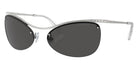 Swarovski SK7018 400187 63 - Silver / Dark Gray #id:sk7018400187_s:100105
