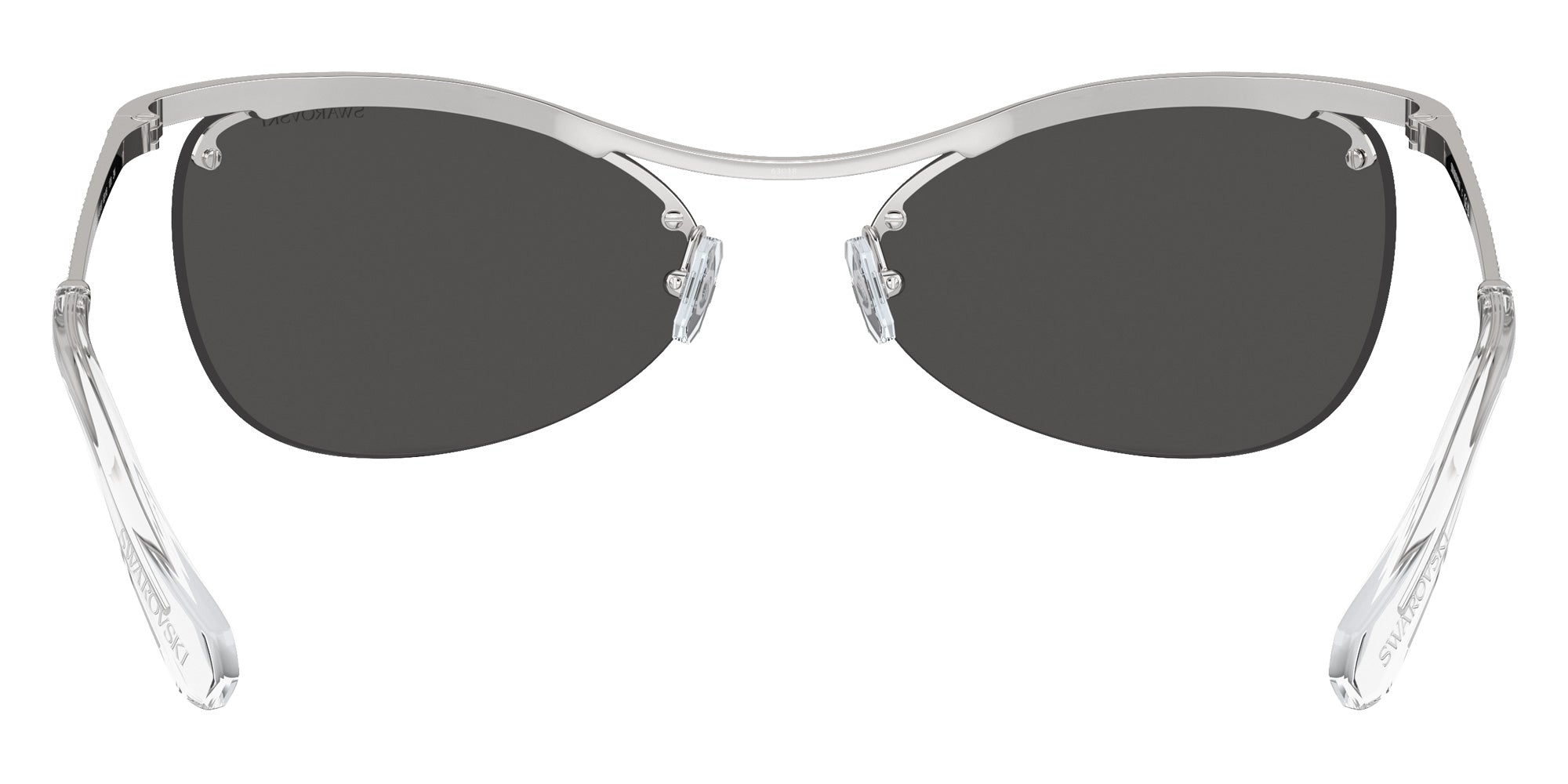 Swarovski SK7018 400187 63 - Silver / Dark Gray #id:sk7018400187_s:100115