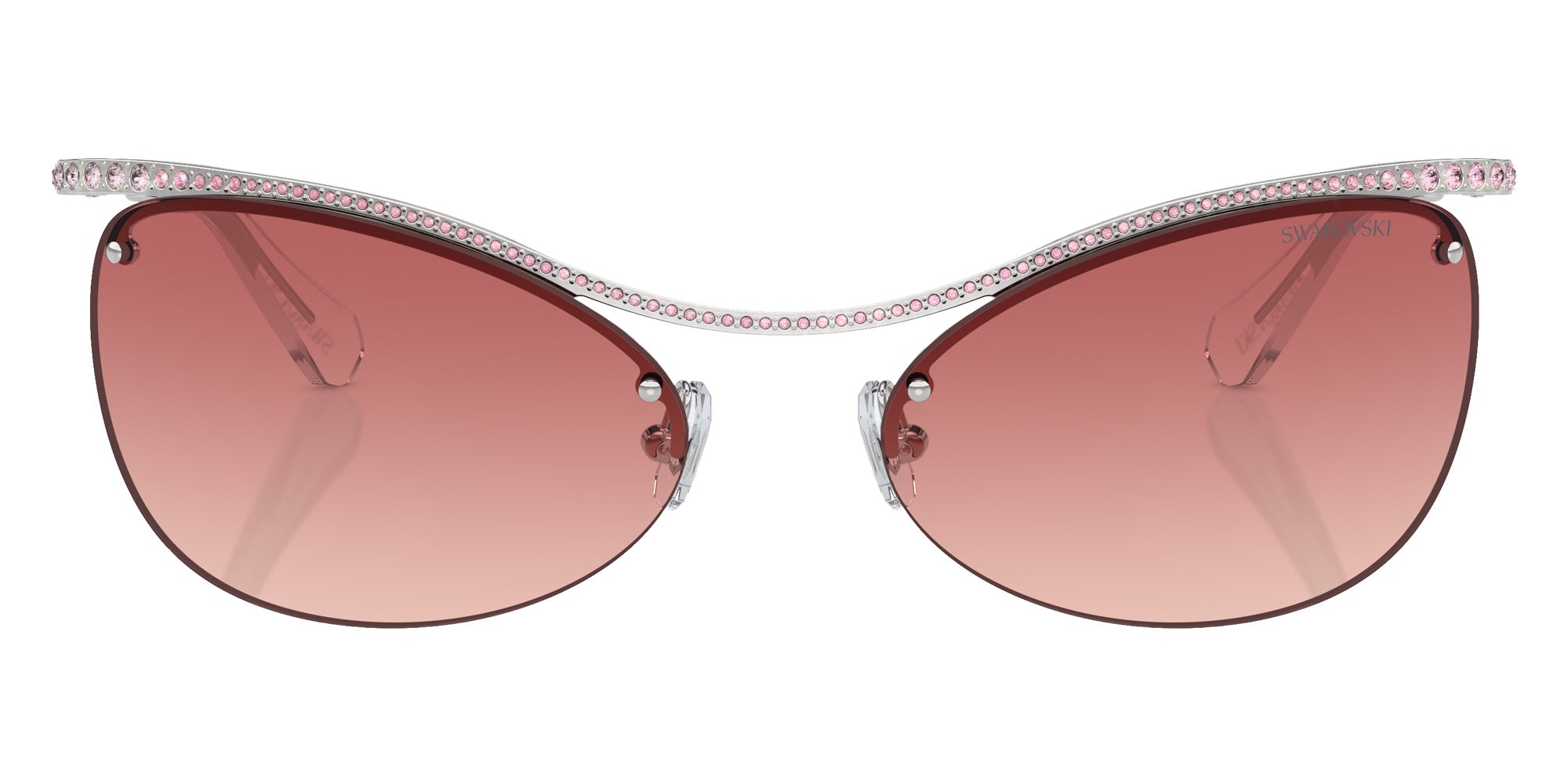 Swarovski SK7018 4001A5 63 - Silver / Pink Gradient Red #id:sk70184001a5_s:102100