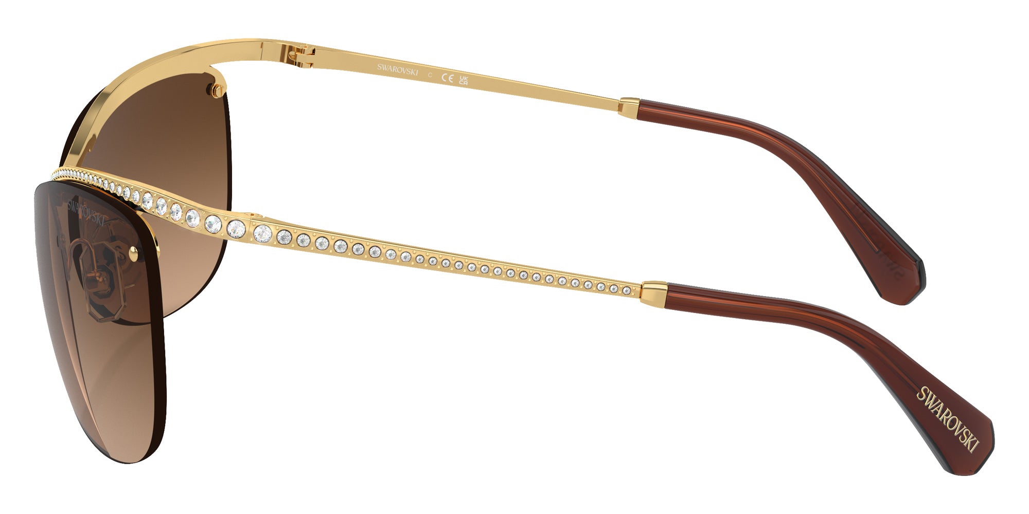 Swarovski SK7018 400474 63 - Gold / Gradient Brown #id:sk7018400474_s:104110