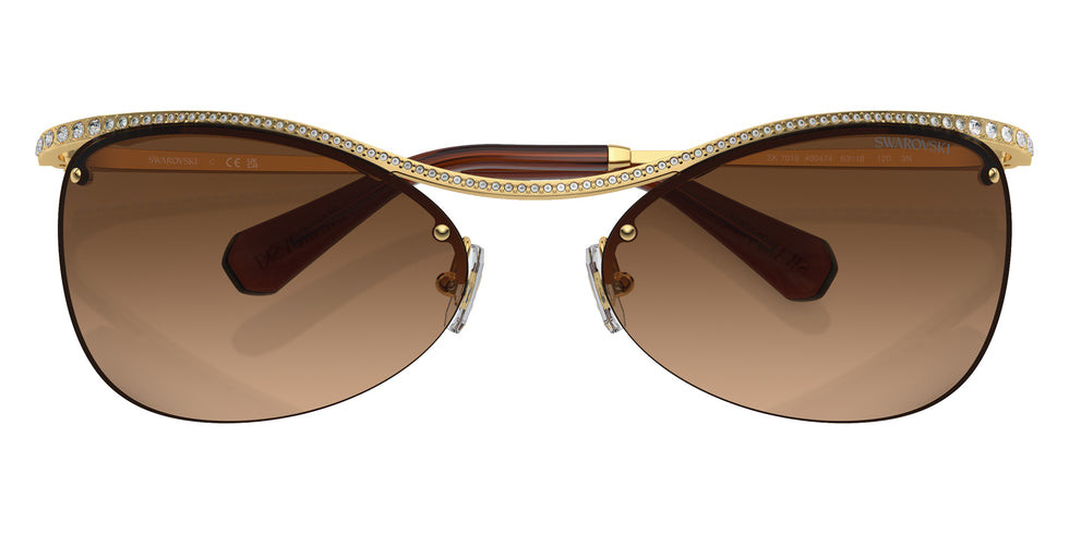 Swarovski SK7018 400474 63 - Gold / Gradient Brown #id:sk7018400474_s:104120