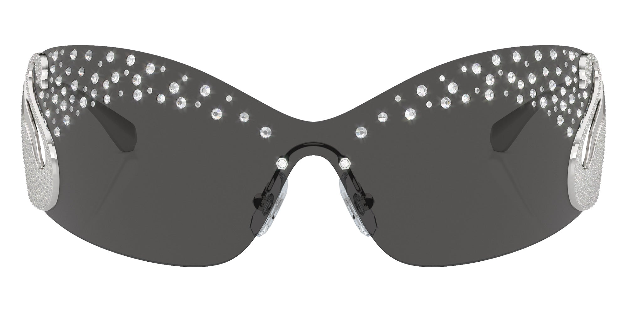 Swarovski SK7020 400187 134 - Silver / Dark Gray #id:sk7020400187_s:102100