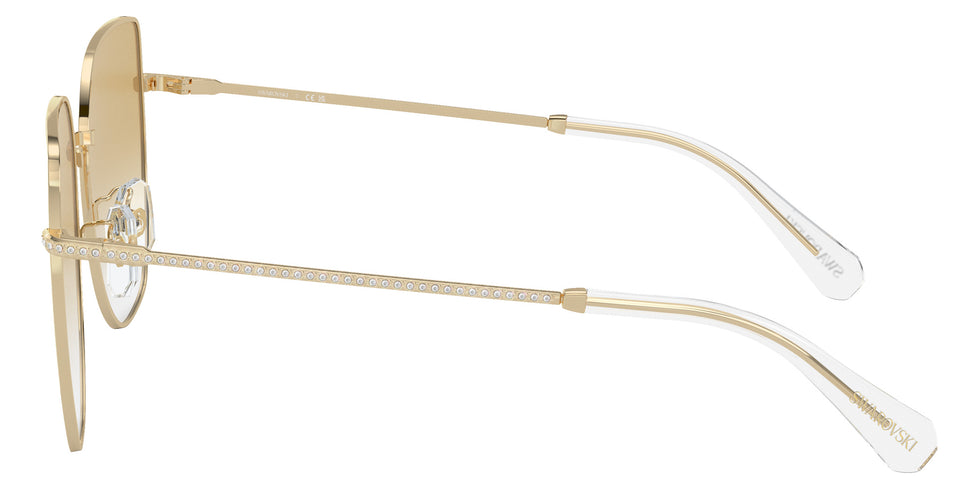 Swarovski SK7021D 40132Q 59 - Pale Gold / Clear Gradient Yellow #id:sk7021d40132q_s:102110