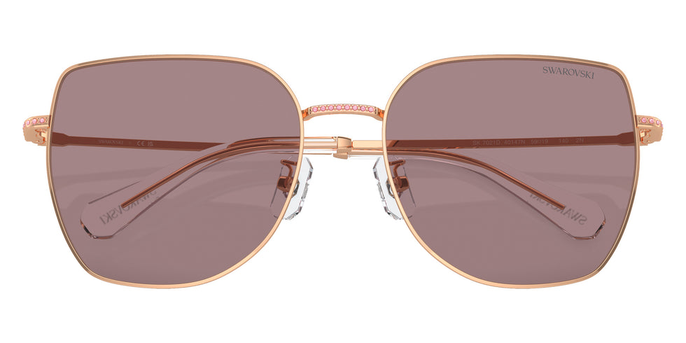 Swarovski SK7021D 40147N 59 - Rose Gold / Light Purple Brown #id:sk7021d40147n_s:104120