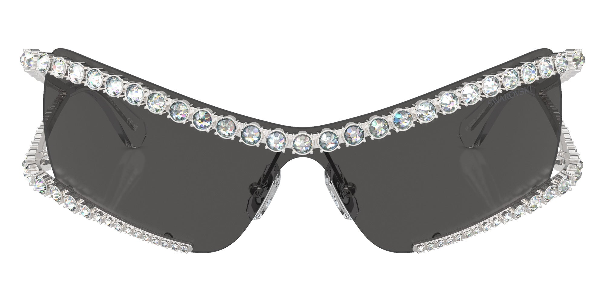 Swarovski SK7022 400187 133 - Silver / Dark Gray #id:sk7022400187_s:100100