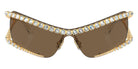 Swarovski SK7022 400473 133 - Gold / Dark Brown #id:sk7022400473_s:102100
