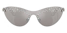 Swarovski SK7023 40096G 137 - Gunmetal / Light Gray Mirrored Silver #id:sk702340096g_s:100100