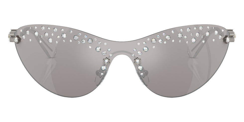 Swarovski SK7023 40096G 137 - Gunmetal / Light Gray Mirrored Silver #id:sk702340096g_s:100100