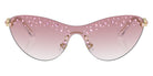 Swarovski SK7023 40138D 137 - Pale Gold / Clear Gradient Pink #id:sk702340138d_s:102100