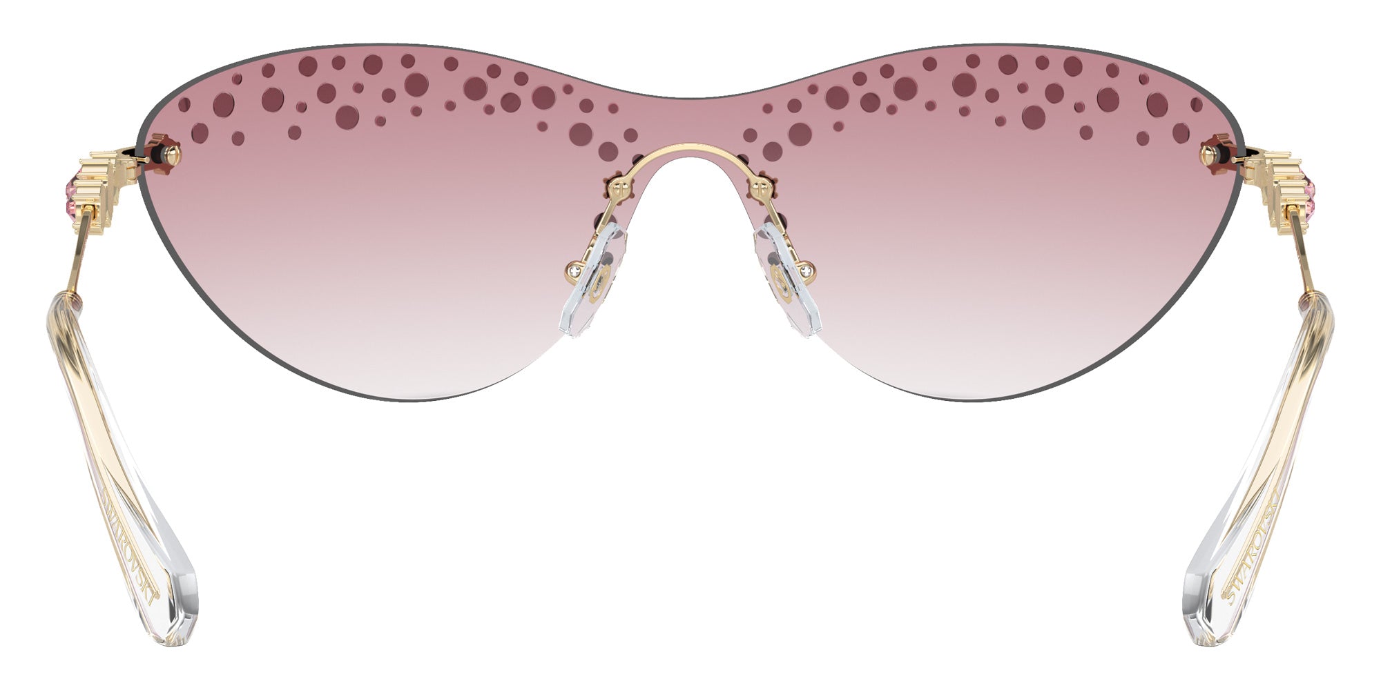 Swarovski SK7023 40138D 137 - Pale Gold / Clear Gradient Pink #id:sk702340138d_s:102115