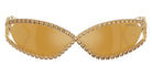 Swarovski SK7024 40047P 65 - Gold / Brown Mirrored Gold #id:sk702440047p_s:102100