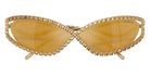 Swarovski SK7024 40047P 65 - Gold / Brown Mirrored Gold #id:sk702440047p_s:102120