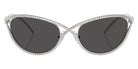 Swarovski SK7025 400187 58 - Silver / Dark Gray #id:sk7025400187_s:100100