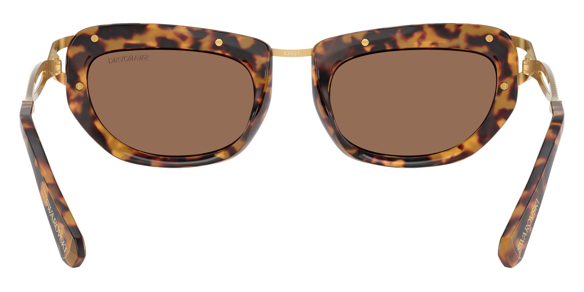 Swarovski SK7026 403573 52 - Light Havana / Dark Brown #id:sk7026403573_s:102115
