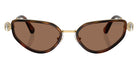 Swarovski SK7027 400473 56 - Gold/Havana / Dark Brown #id:sk7027400473_s:100100