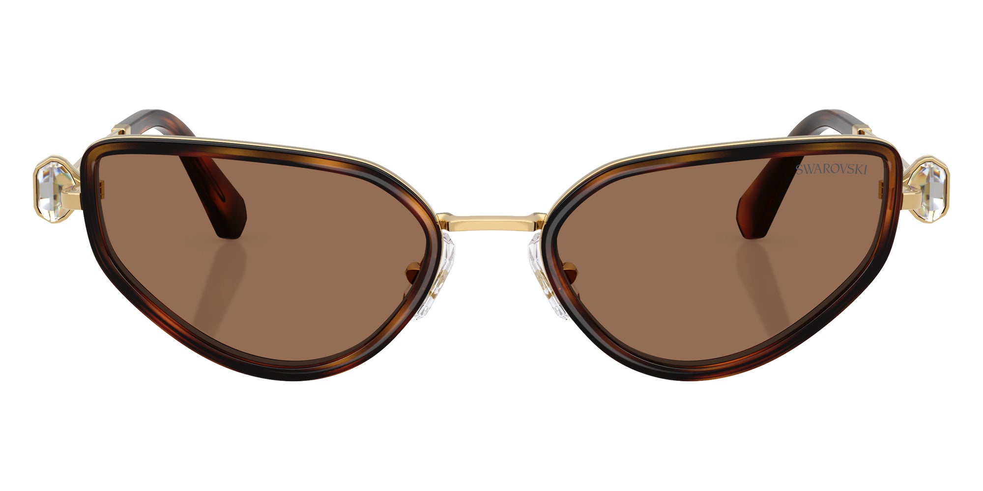 Swarovski SK7027 400473 56 - Gold/Havana / Dark Brown #id:sk7027400473_s:100100