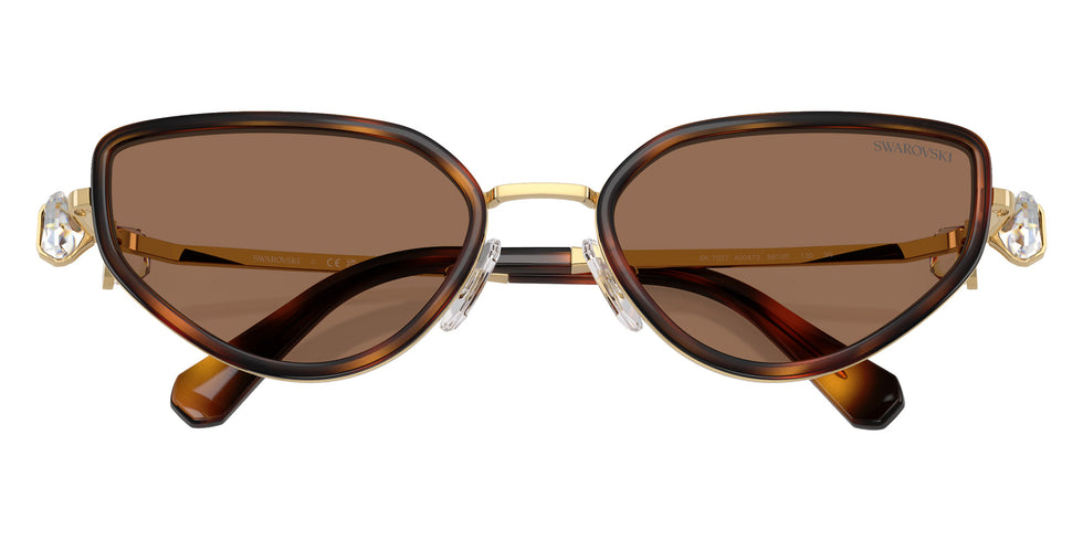 Swarovski SK7027 400473 56 - Gold/Havana / Dark Brown #id:sk7027400473_s:100120