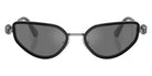 Swarovski SK7027 40326G 56 - Gunmetal/Black / Gray Mirrored Black #id:sk702740326g_s:102100