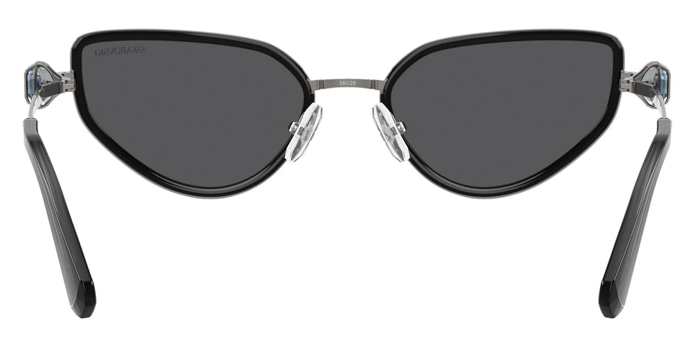 Swarovski SK7027 40326G 56 - Gunmetal/Black / Gray Mirrored Black #id:sk702740326g_s:102115
