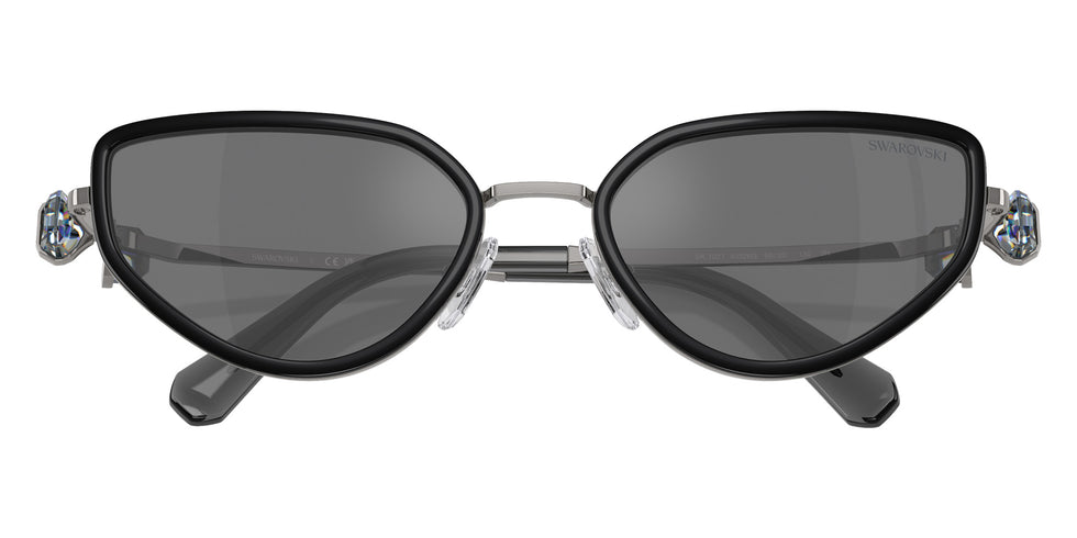 Swarovski SK7027 40326G 56 - Gunmetal/Black / Gray Mirrored Black #id:sk702740326g_s:102120