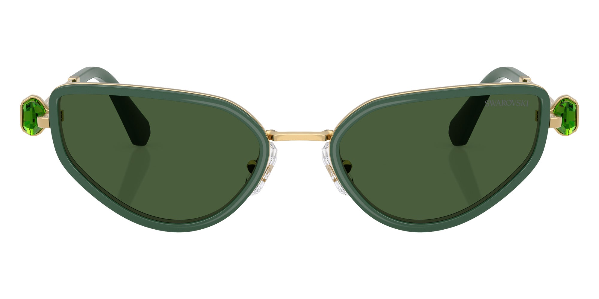 Swarovski SK7027 403371 56 - Gold/Dark Green / Dark Green #id:sk7027403371_s:104100