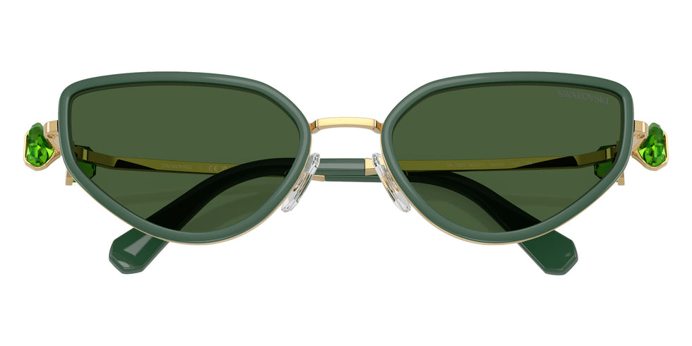 Swarovski SK7027 403371 56 - Gold/Dark Green / Dark Green #id:sk7027403371_s:104120