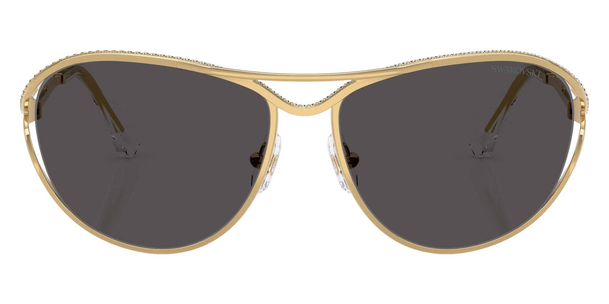 Swarovski SK7028 400487 59 - Gold / Dark Gray #id:sk7028400487_s:102100