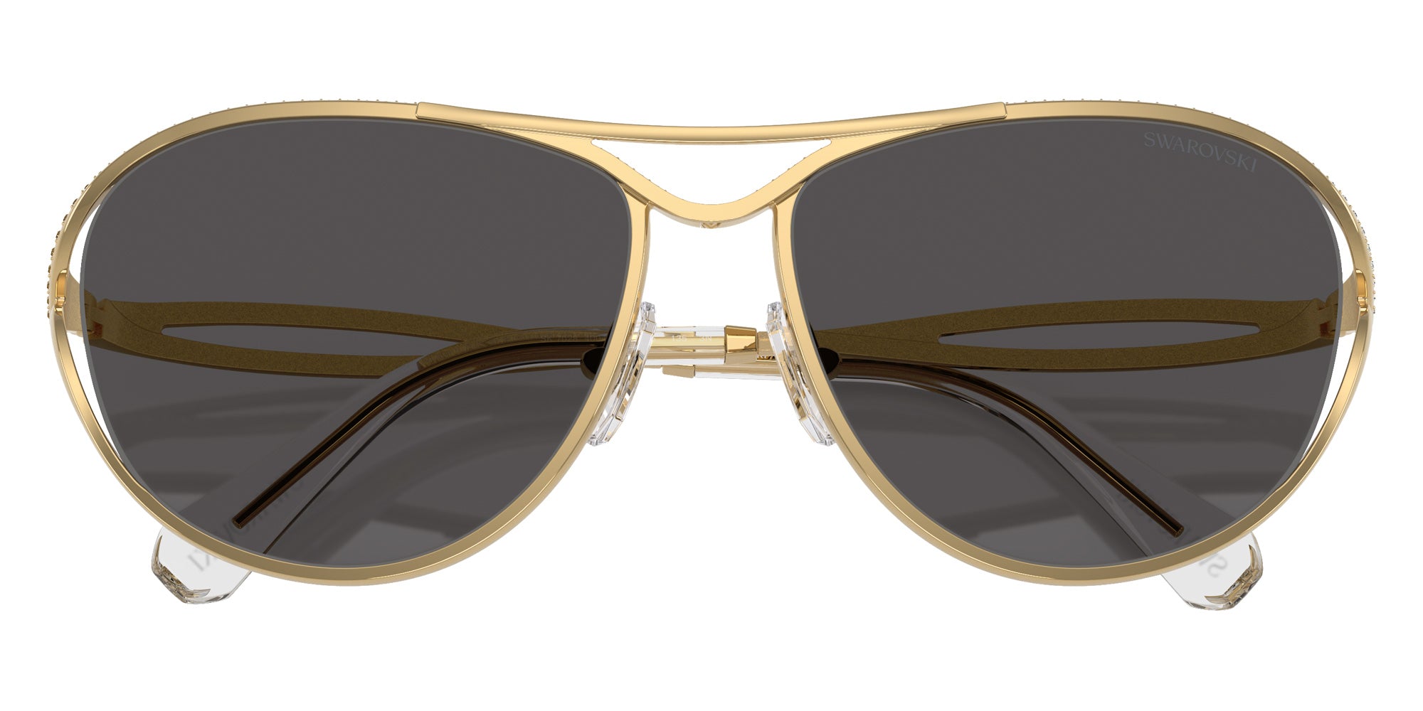 Swarovski SK7028 400487 59 - Gold / Dark Gray #id:sk7028400487_s:102120