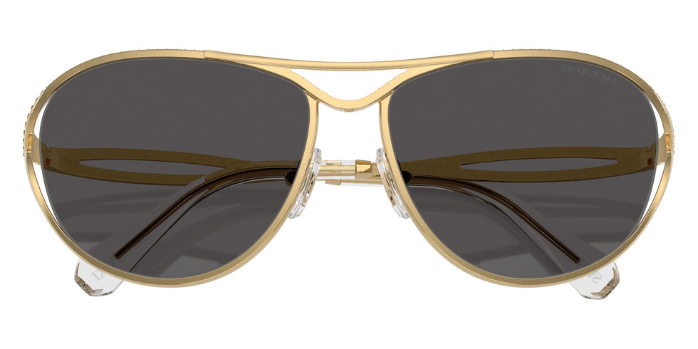 Swarovski SK7028 400487 59 - Gold / Dark Gray #id:sk7028400487_s:102120