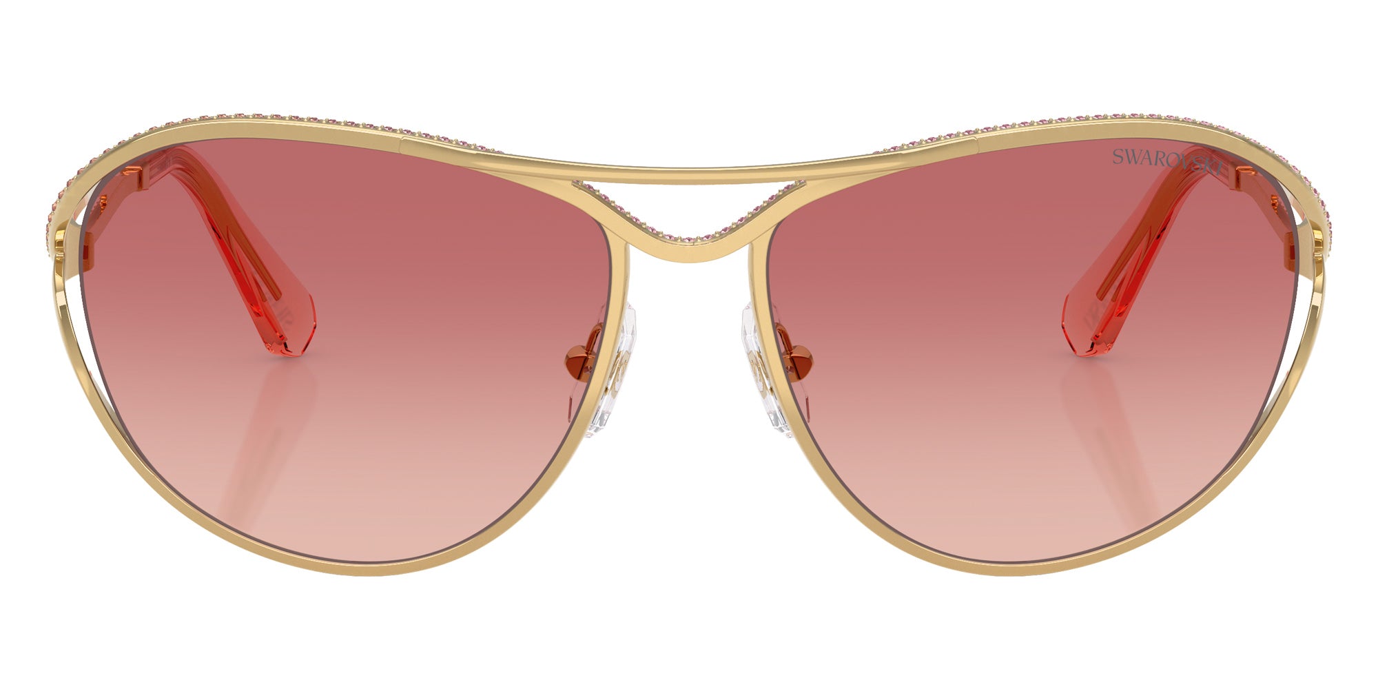 Swarovski SK7028 4004A5 59 - Gold / Pink Gradient Red #id:sk70284004a5_s:104100