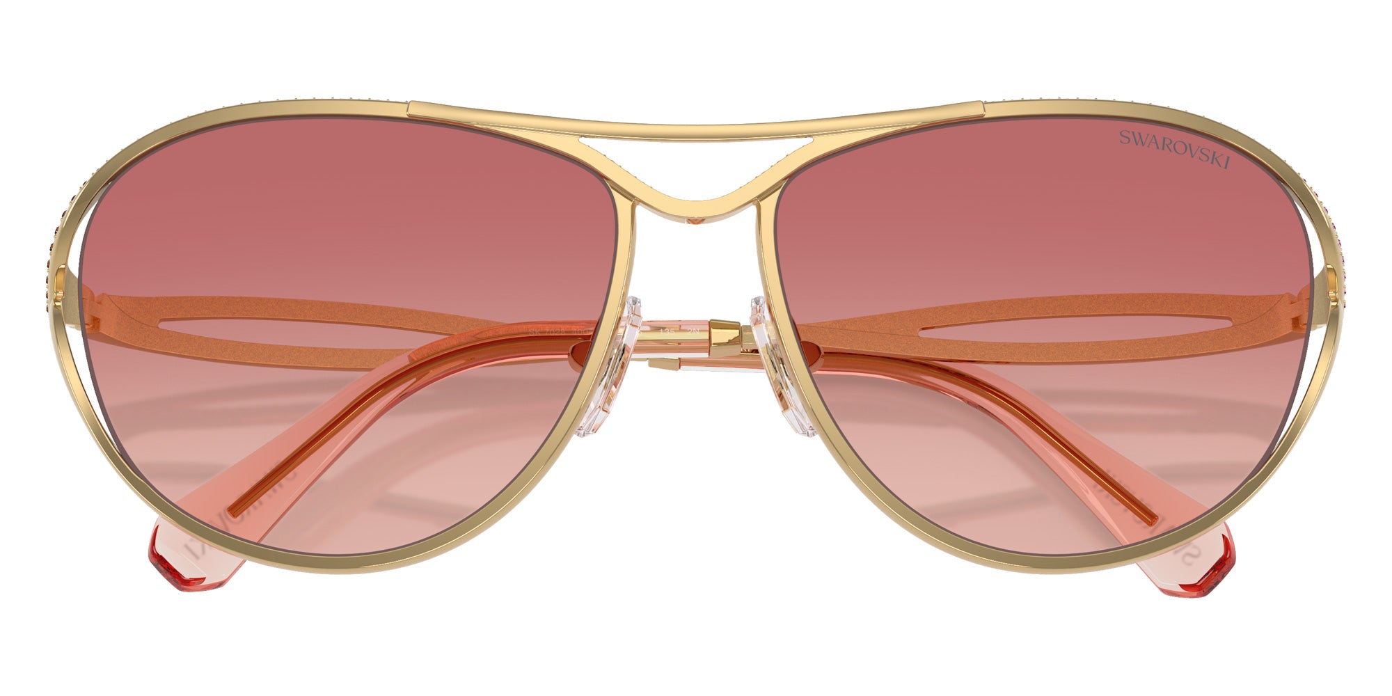 Swarovski SK7028 4004A5 59 - Gold / Pink Gradient Red #id:sk70284004a5_s:104120