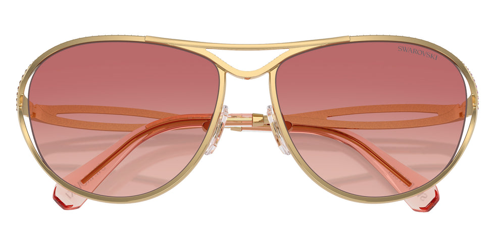 Swarovski SK7028 4004A5 59 - Gold / Pink Gradient Red #id:sk70284004a5_s:104120