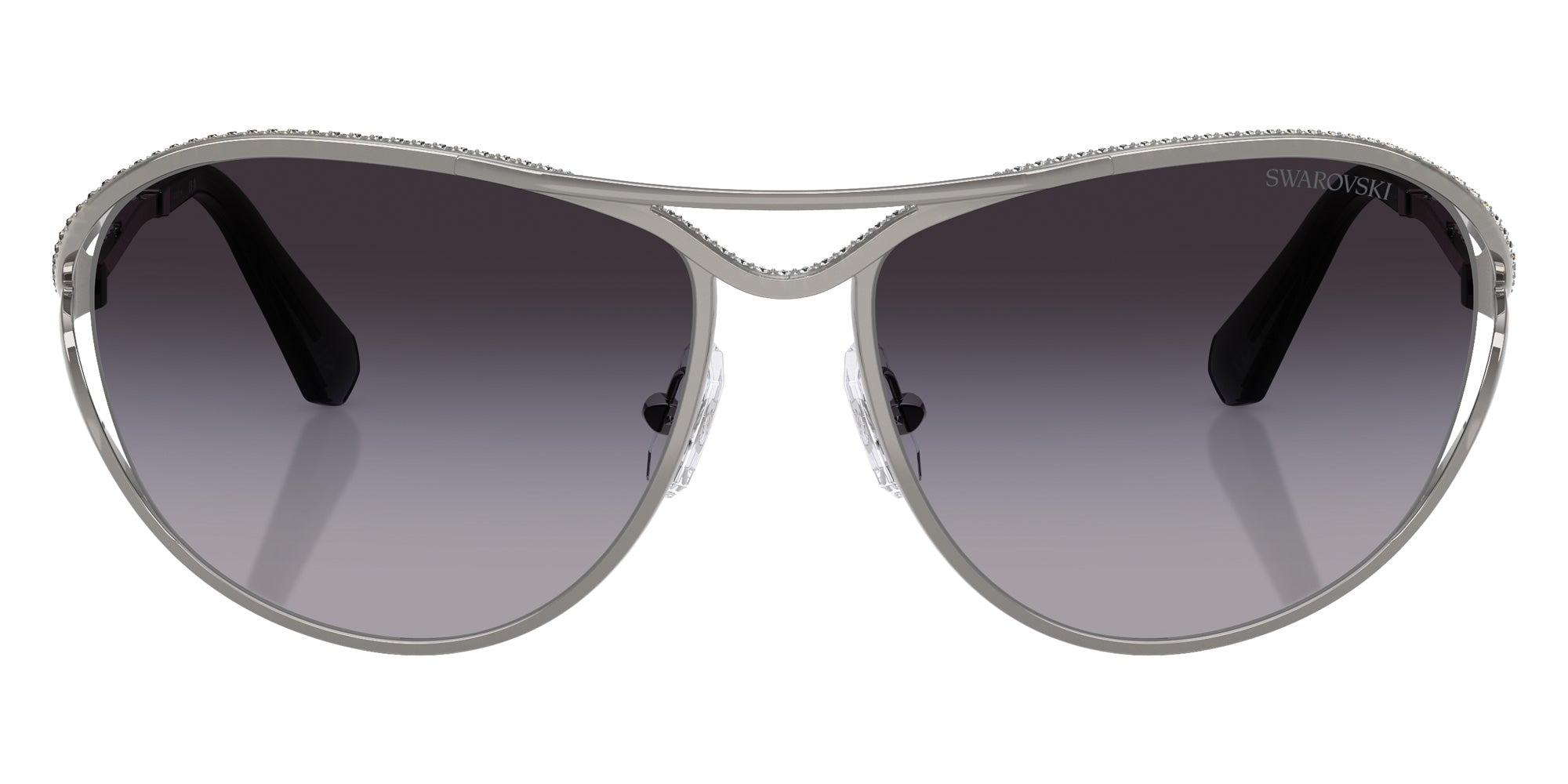 Swarovski SK7028 40098G 59 - Gunmetal / Gray Gradient #id:sk702840098g_s:106100
