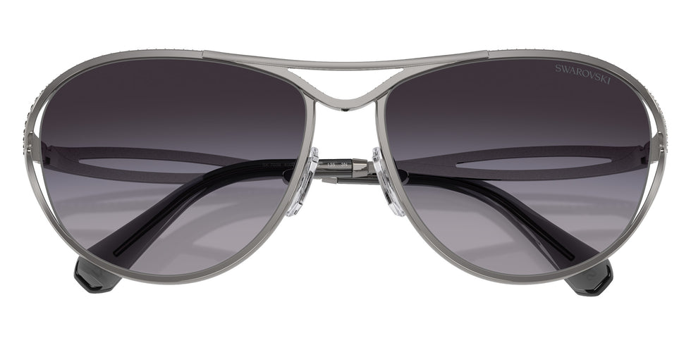 Swarovski SK7028 40098G 59 - Gunmetal / Gray Gradient #id:sk702840098g_s:106120
