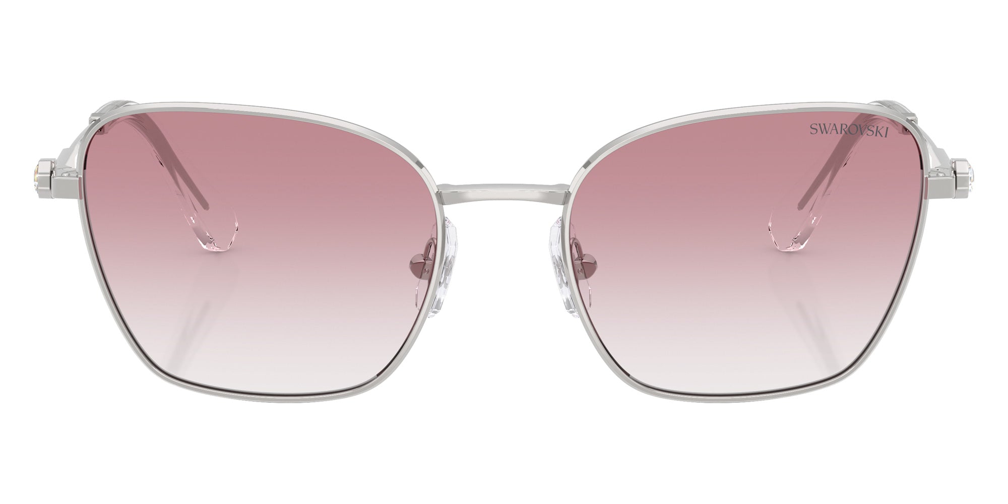 Swarovski SK7029 40018D 55 - Silver / Clear Gradient Pink #id:sk702940018d_s:100100