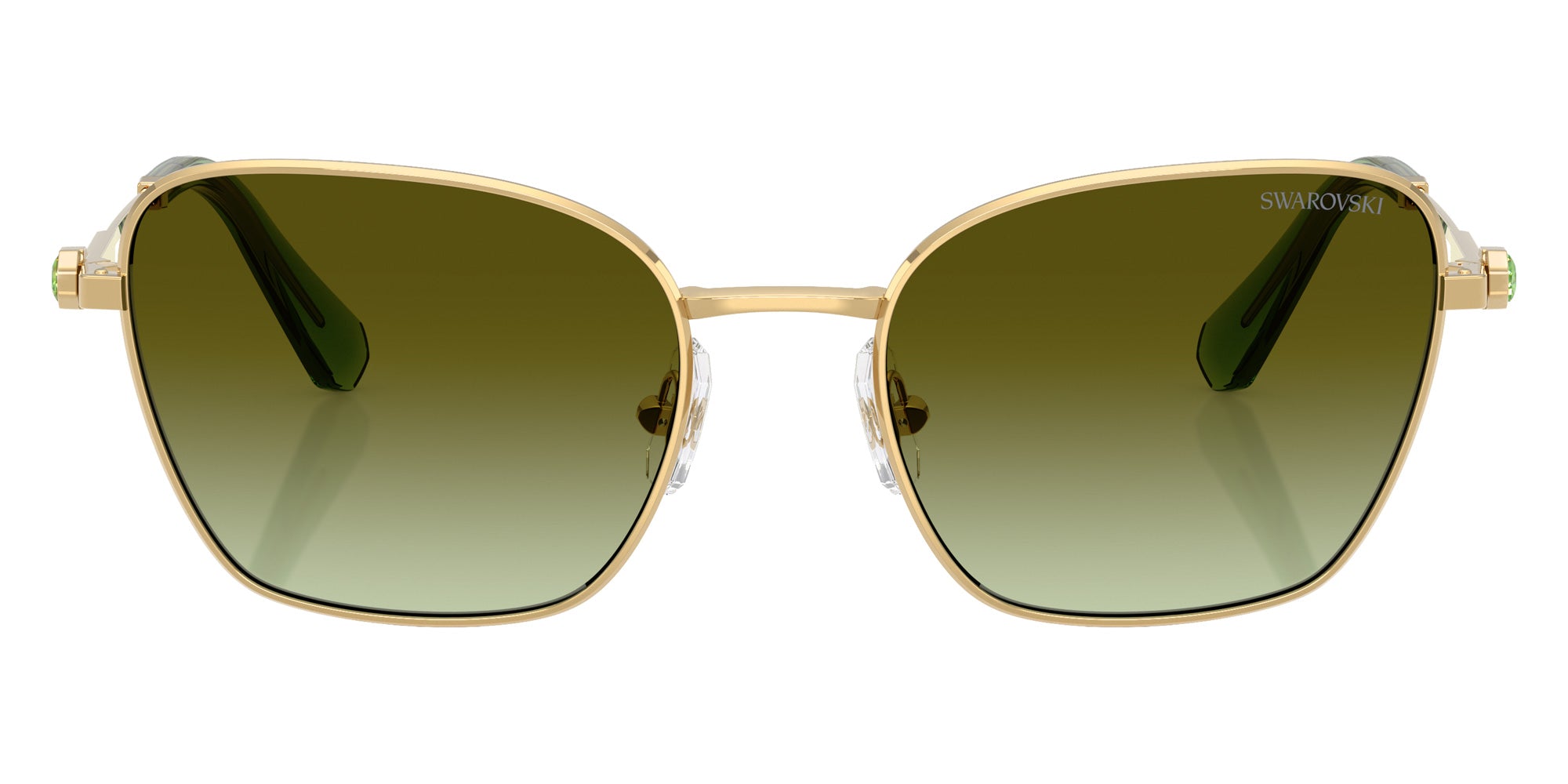 Swarovski SK7029 4004E8 55 - Gold / Green Gradient Brown #id:sk70294004e8_s:108100