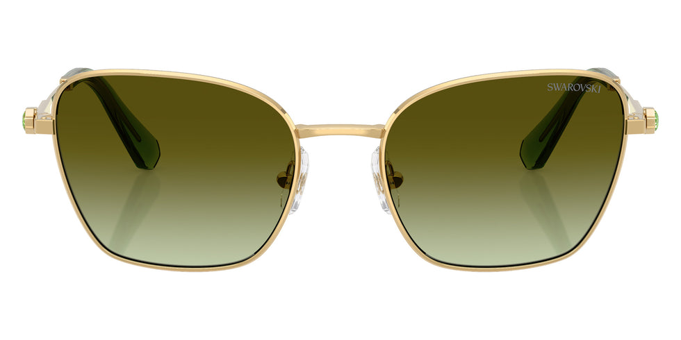 Swarovski SK7029 4004E8 55 - Gold / Green Gradient Brown #id:sk70294004e8_s:108100